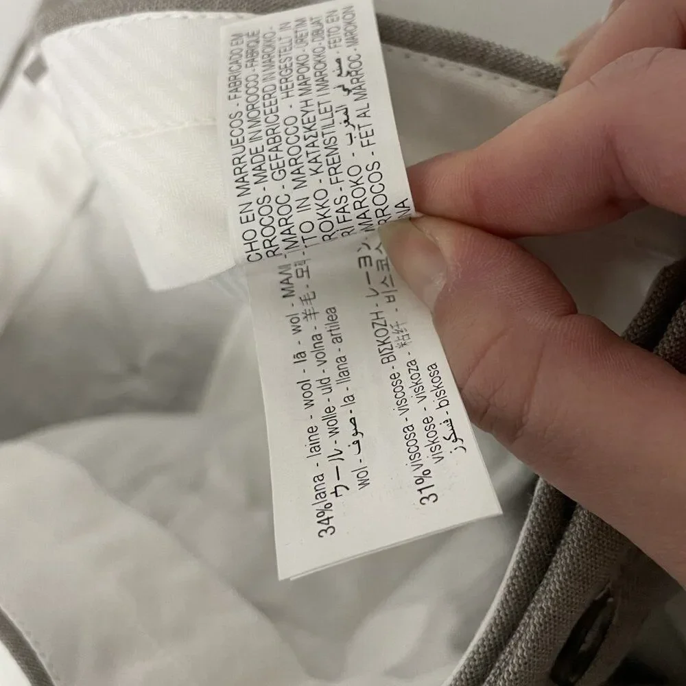 Zara mens trouser